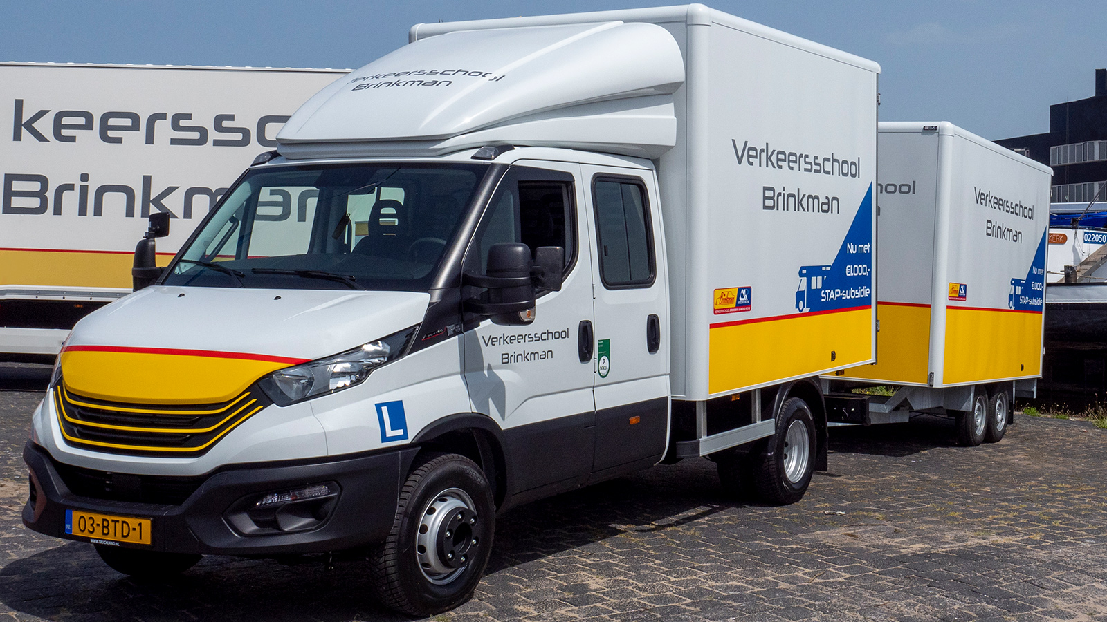 Rijopleiding lichte vrachtwagen C1 (Gewicht 3500 - 7500 kg)