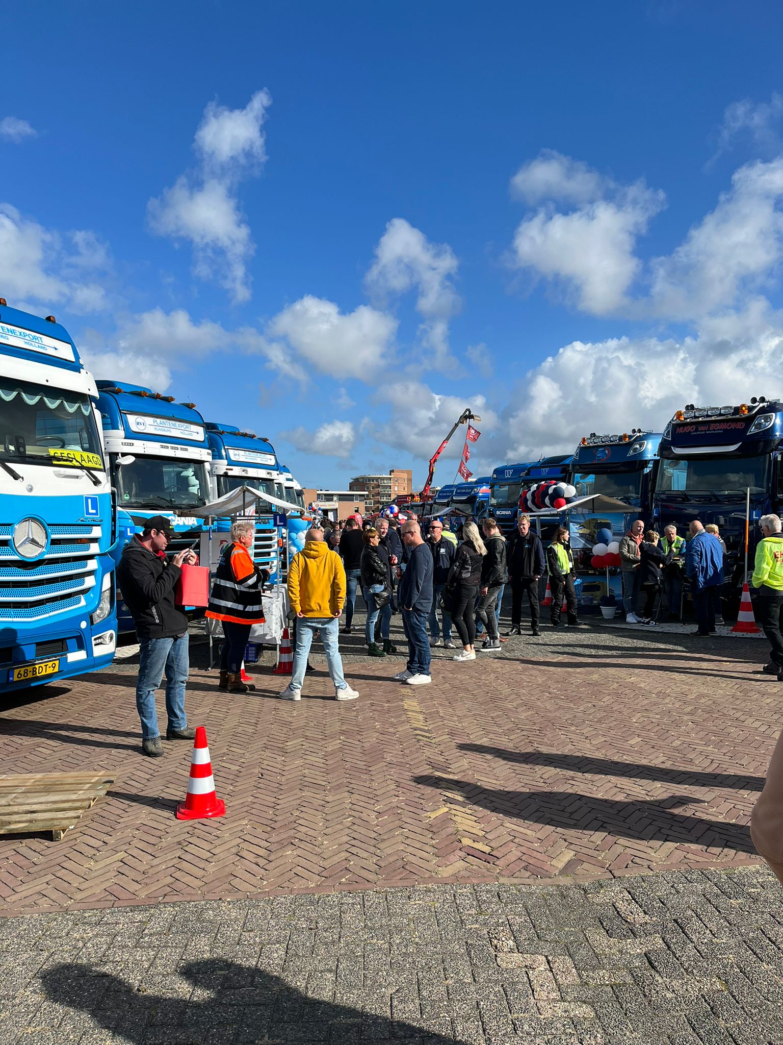 Banenmarkt op het Holland Truck Event
